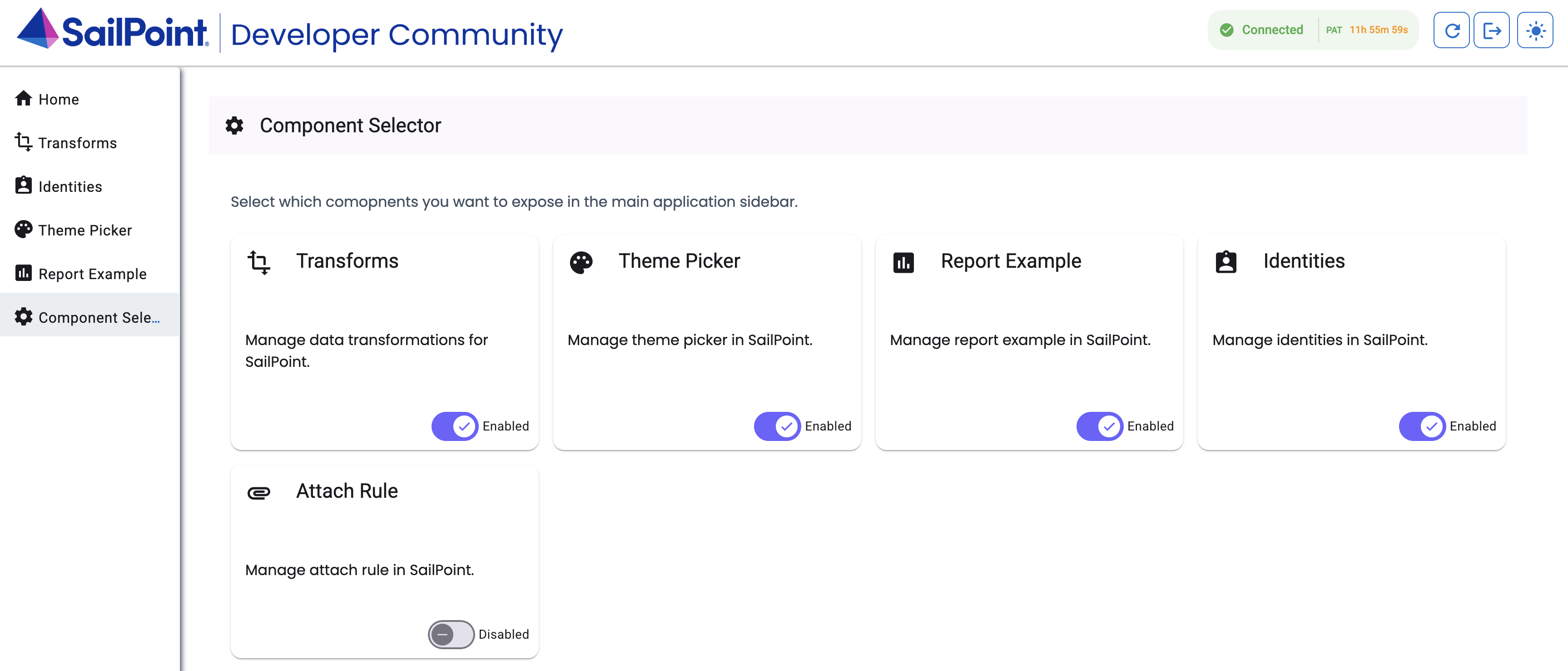 Component Selector